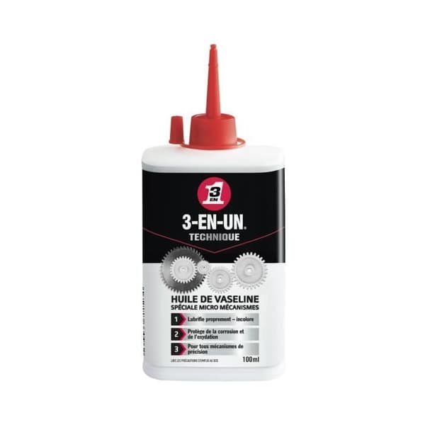 3-I-ONE TEKNIK Vaselinolja på burk - 100 ml