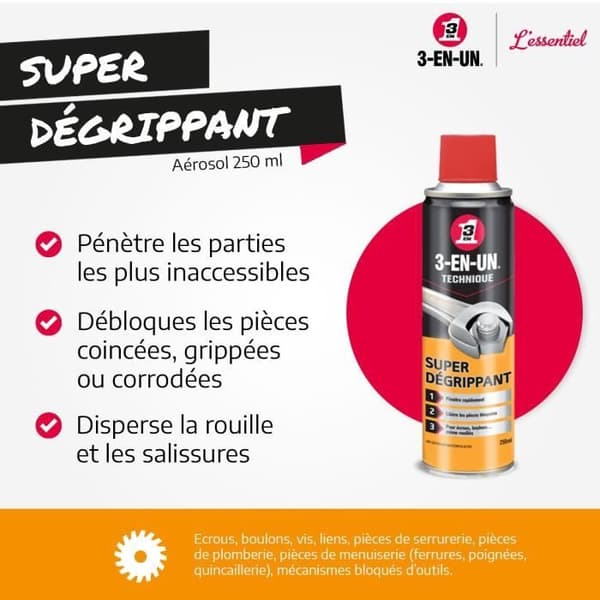 3-I-ETKNIK Superpenetrerande spray - 250 ml