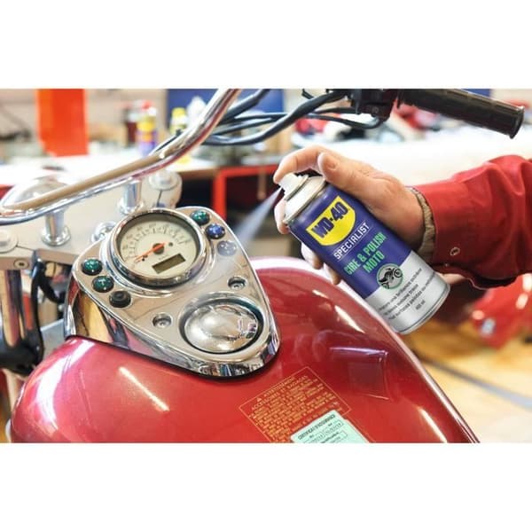WD-40 - Motorcykelvax &amp; Polish 400Ml