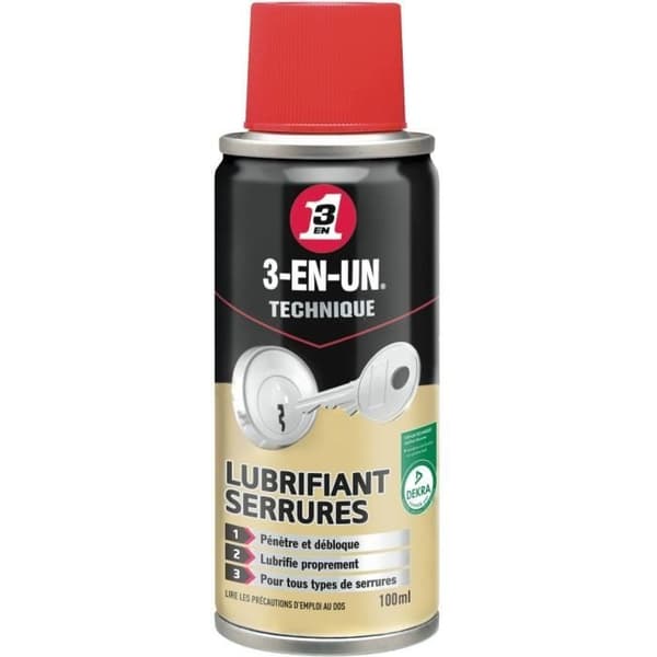 3-i-EN-1 TEKNIK Spray-låsmedel - 100 ml