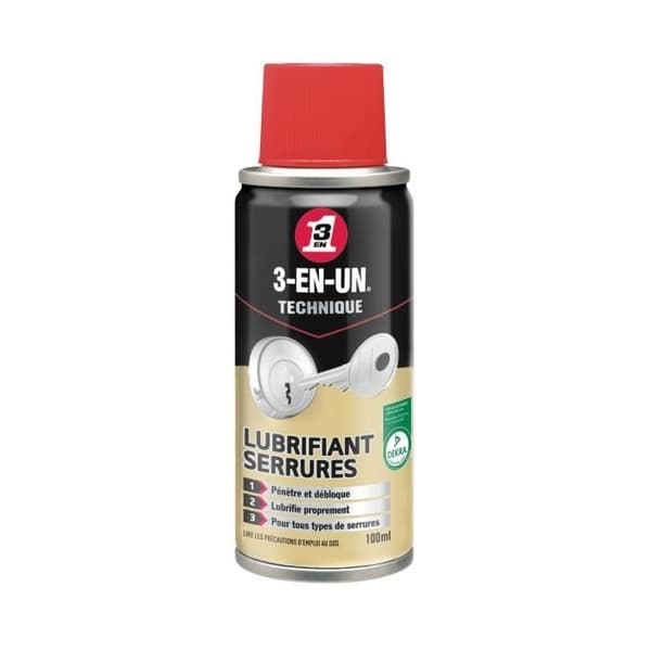 3-i-EN-1 TEKNIK Spray-låsmedel - 100 ml