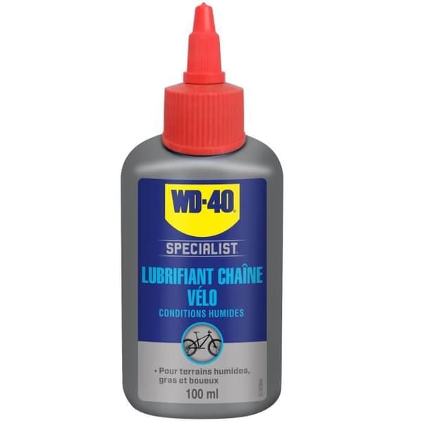 WD-40 SPECIALIST VELO Chain Lubricant Wet Conditions i burk - 100 ml