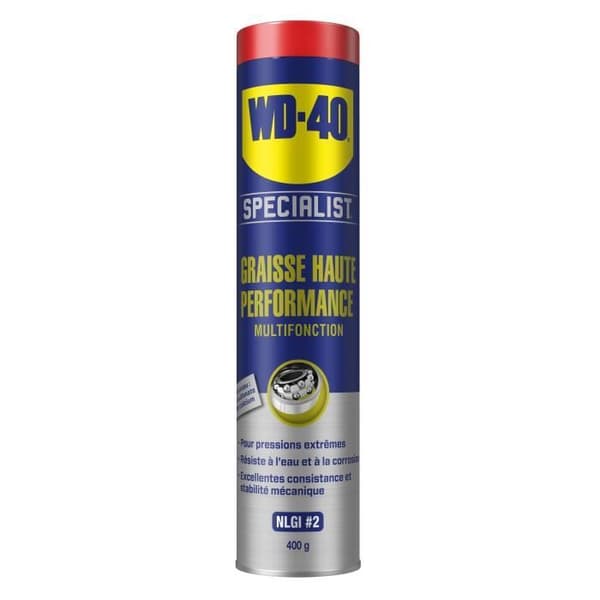 Högpresterande multifunktionsfett WD-40 - 400 gr patron - 331077