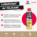 Miniatyrbild 4 av 6: 3-I-ETKNIK Aerosol Silikonsmörjmedel - 250 ml