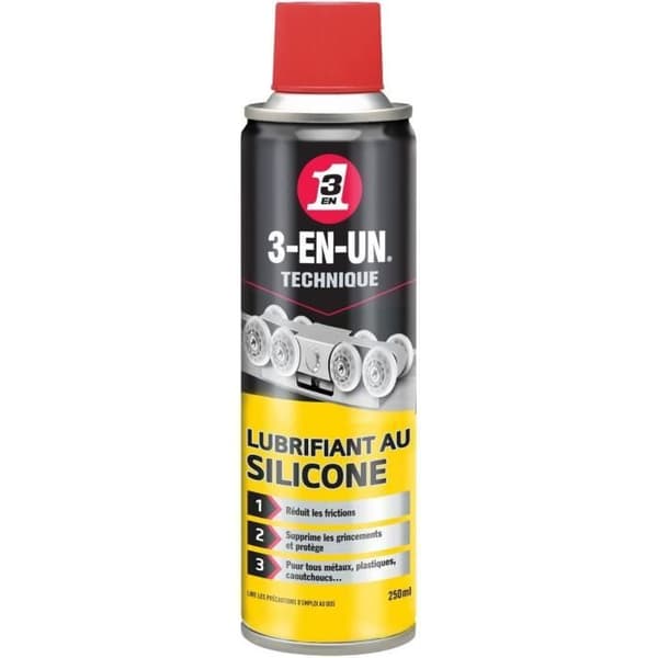 3-I-ETKNIK Aerosol Silikonsmörjmedel - 250 ml