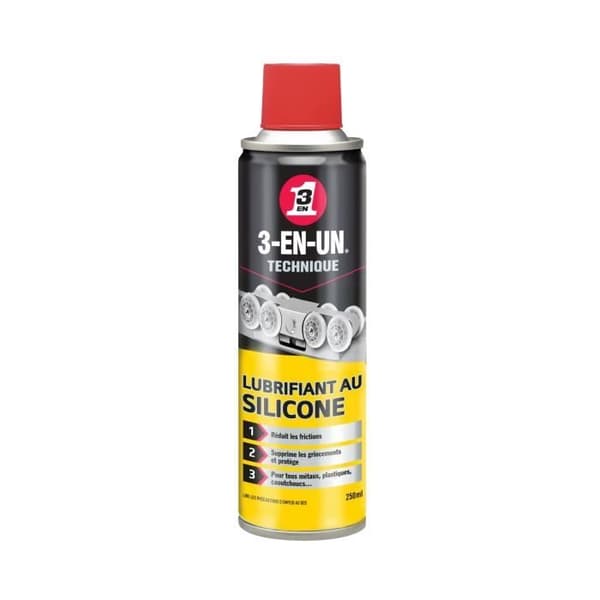 3-I-ETKNIK Aerosol Silikonsmörjmedel - 250 ml