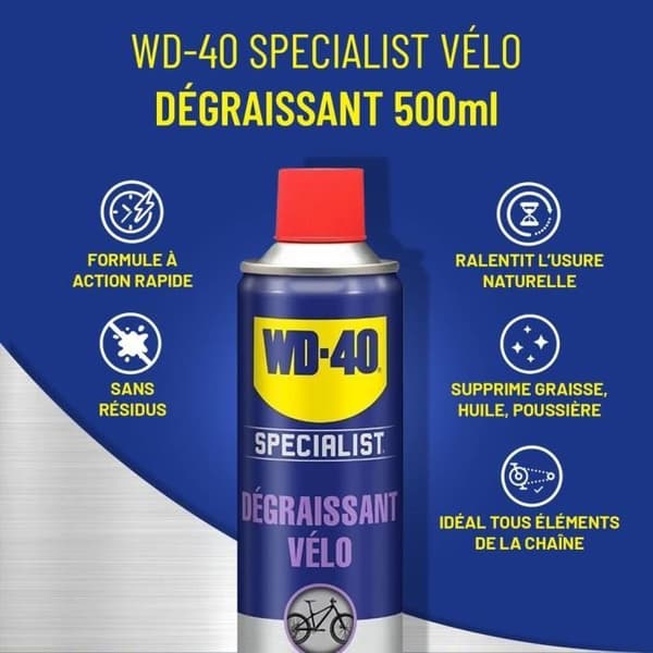 WD-40 SPECIALIST VELO Aerosolavfettningsmedel - 500 ml