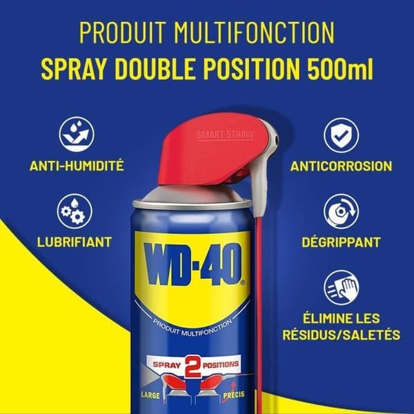 Multifunktions aerosolpenetrerande olja 500ml - WD-40 - 33032/104