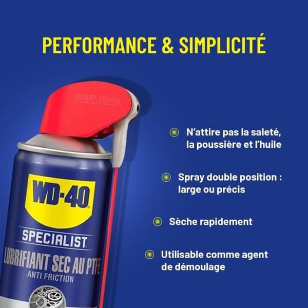 Torrt PTFE-smörjmedel WD-40 Specialist 400ml