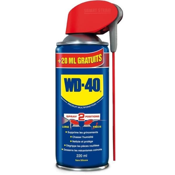 WD40 Dual Position Spray - 200ml plus 20ml gratis
