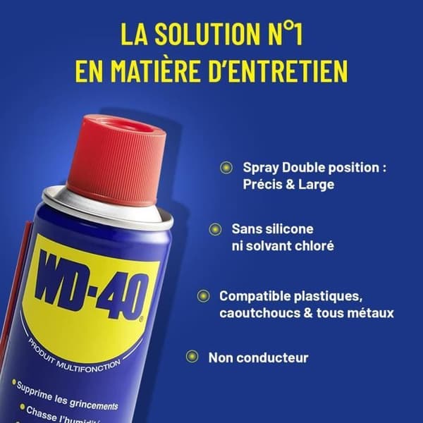 Multifunktionella aerosolpenetrerande olja 200ml - WD-40 - 33002