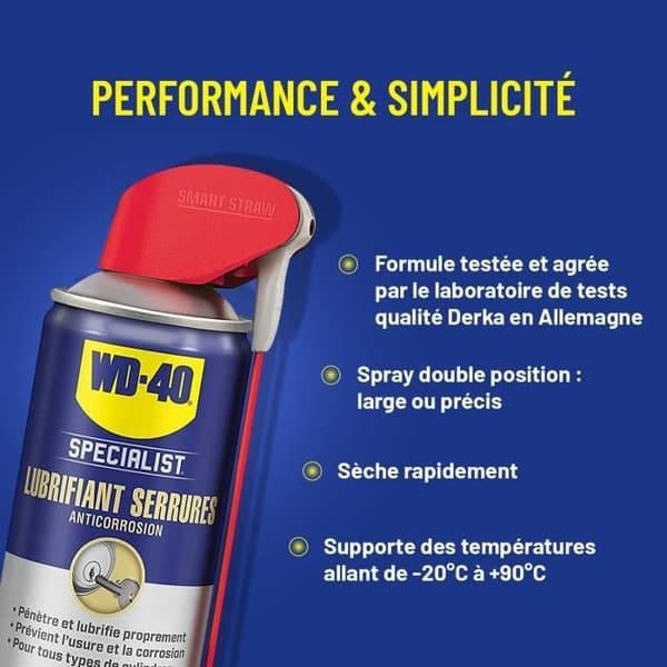 WD-40 Specialist Lock Lubricant 250ml
