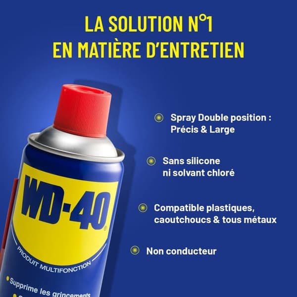 Degrippant - smörjmedel Wd-40 - WD-40 600 - Multifunktionell förberedelse 600ml