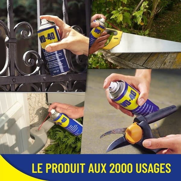 Degrippant - smörjmedel Wd-40 - WD-40 600 - Multifunktionell förberedelse 600ml