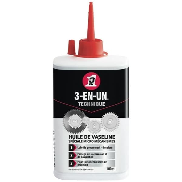 3-I-ONE TEKNIK Vaselinolja på burk - 100 ml
