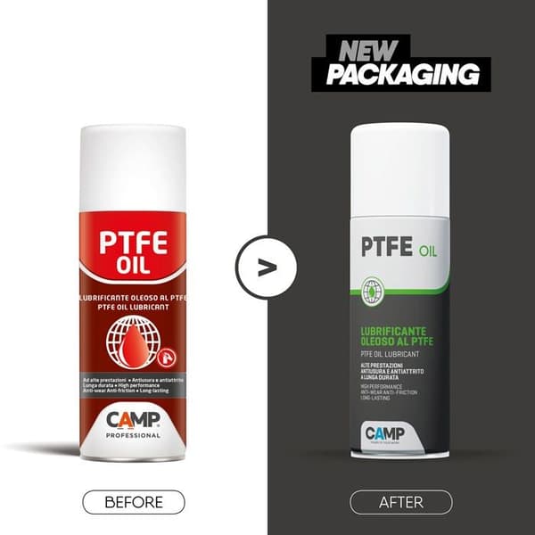 Camp - 1073 200 - Ptfe Olja, högpresterande smörjmedel, skyddande, korrosionsskydd och antiadhesiv, 200 ml