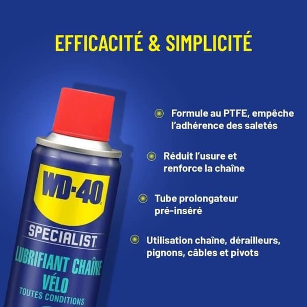 WD 40 - Alla förhållanden kedjesmörjmedel - Spray 250ml