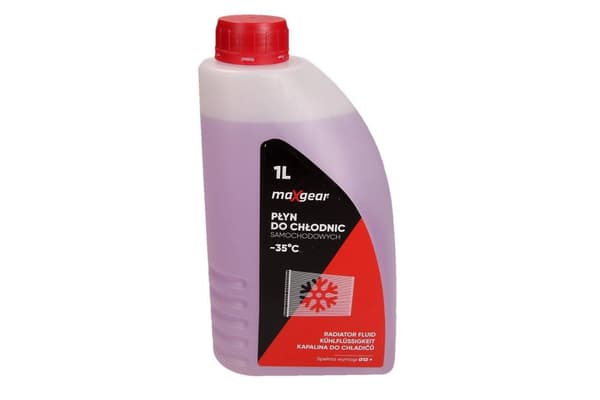 MAXGEAR KØLEVÆSKE 1L -35°C (LILLA) G12+ MED BASF-TILSÆTNINGSSTOFFER