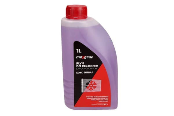 MAXGEAR KØLEVÆSKE 1L KONCENTRAT (LILLA) G12+ MED BASF TILSÆTNINGSSTOFFER