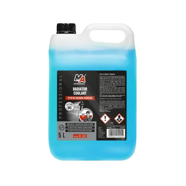 MY CAR -JÄÄHDYTYSNESTE 5L SININEN -35°C BASF-LISÄAINEILLA JÄÄHDYTYSNESTE / MA PROFESSIONAL