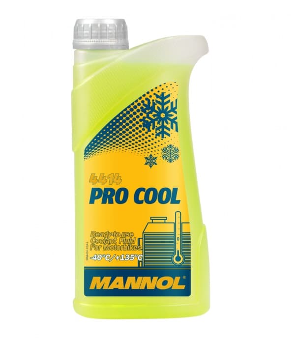 MANNOL KØLEVÆSKE MOTO PROCOOL -40°C/+135°C 1L