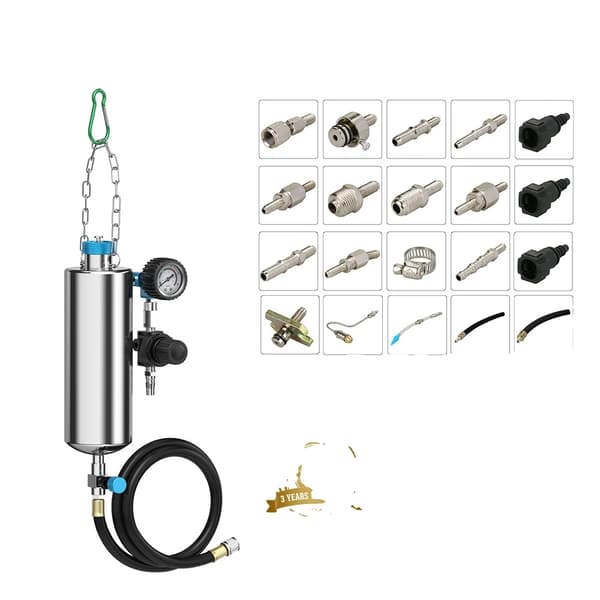 AUTOOL C80 Polttoaineen ruiskutuksen puhdistusaine, 600 ml säiliö, 0-140PSI paine