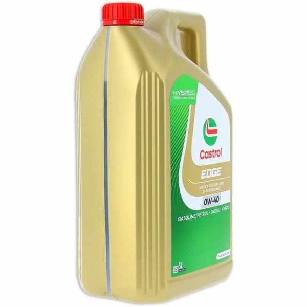Moottoriöljy Castrol Edge Bensiini Diesel Hybridi 0w40 5 L