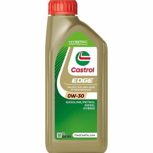 Auton moottoriöljy Castrol EDGE Bensiini Diesel Hybridi 0W30 1 L