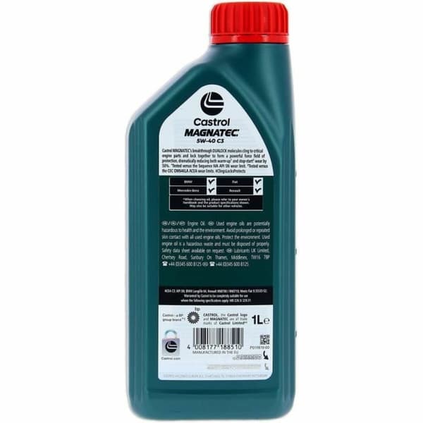 Moottoriöljy Castrol Magnatec Bensiini Diesel 5W40 1 L