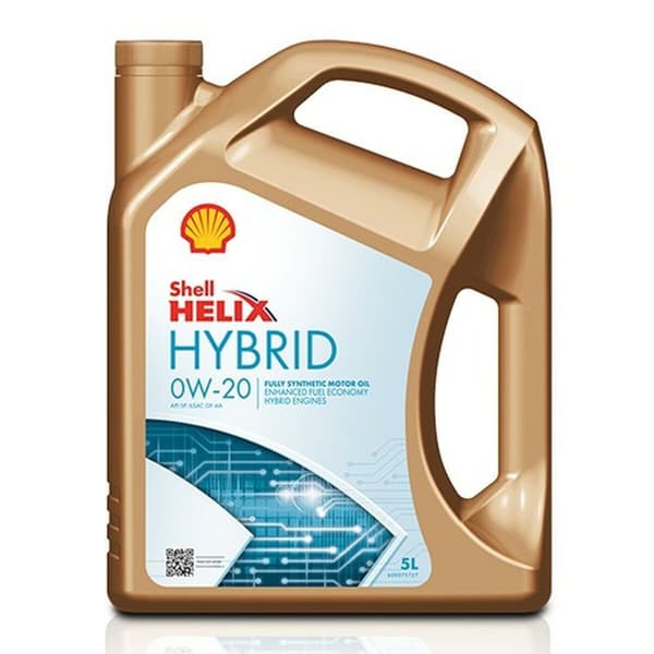 Auton moottoriöljy Shell ACSHEHYB0W205L 5 L 0W20