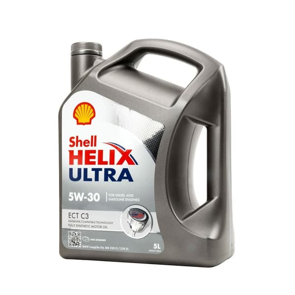Motorolie til bil Shell Helix Ultra A10 ECT C3 5W30 C3 5 L