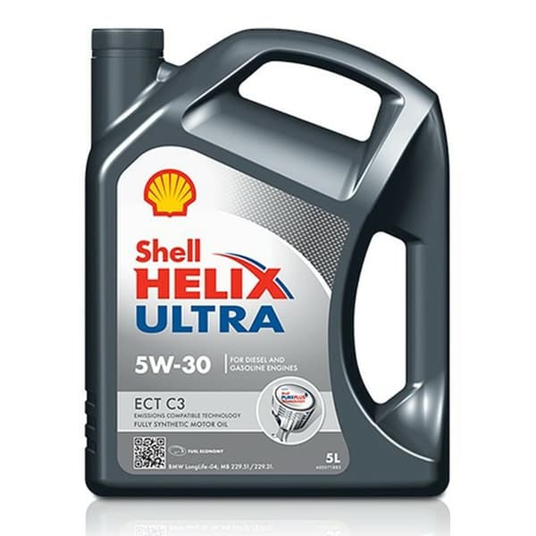 Motorolie til bil Shell Helix Ultra A10 ECT C3 5W30 C3 5 L