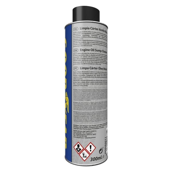 Rengøringsmiddel til udskiftning af motorolie Goodyear 300 ml
