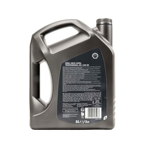 Motorolje for bil Shell Helix Ultra Professional AR 5W30 5 L