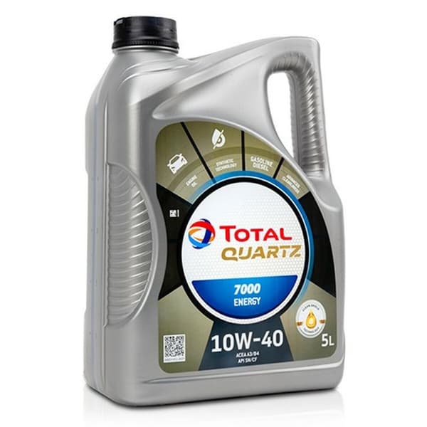Motorolje for bil Total 7000 ENERGY 10W40 5 L