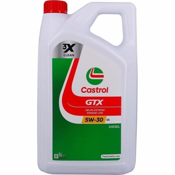 Moottoriöljy Castrol GTX Diesel 5W30 C4 5 L