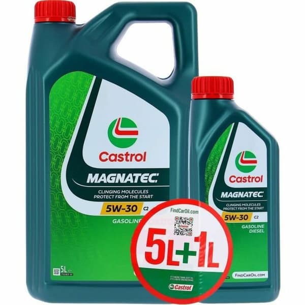 Auton moottoriöljy Castrol Magnatec 6 L