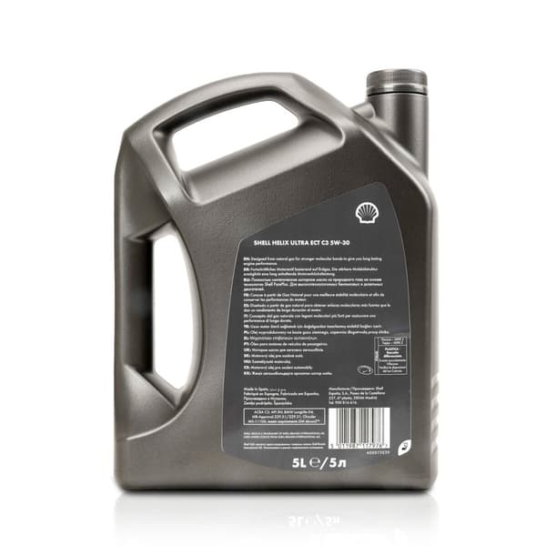 Motorolie til bil Shell Helix Ultra A10 ECT C3 5W30 C3 5 L
