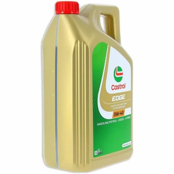 Moottoriöljy Castrol Edge Bensiini Diesel Hybridi 5W40 5 L