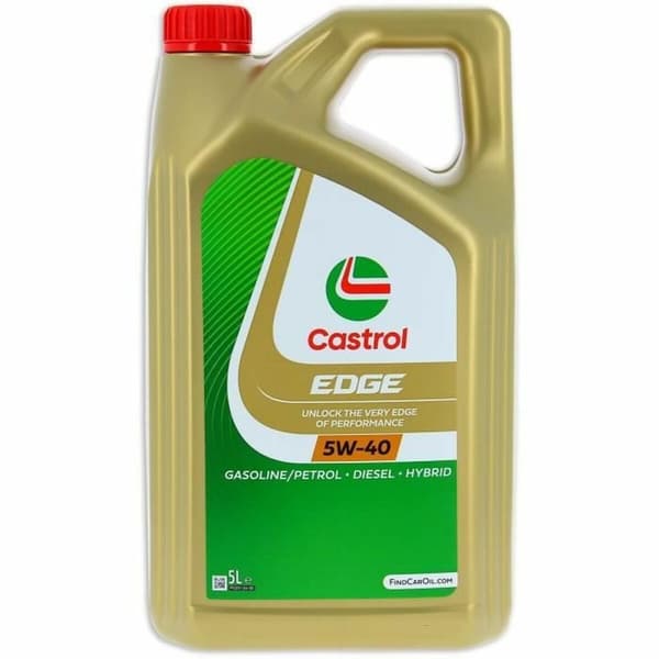 Moottoriöljy Castrol Edge Bensiini Diesel Hybridi 5W40 5 L