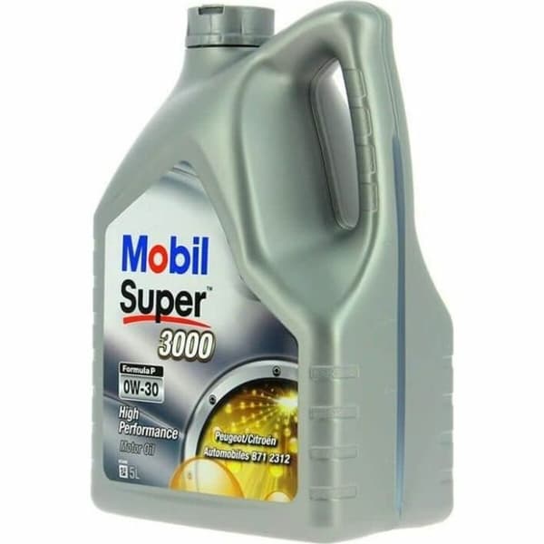 Auton moottoriöljy Mobil S3000 0W30 5 L