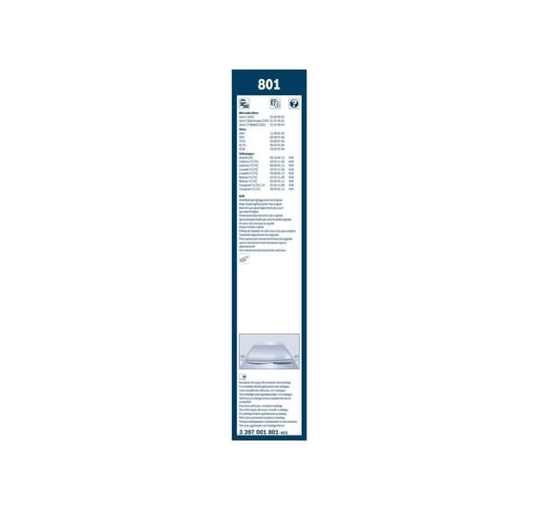 Bosch TWIN siivoojat 801 600/530mm