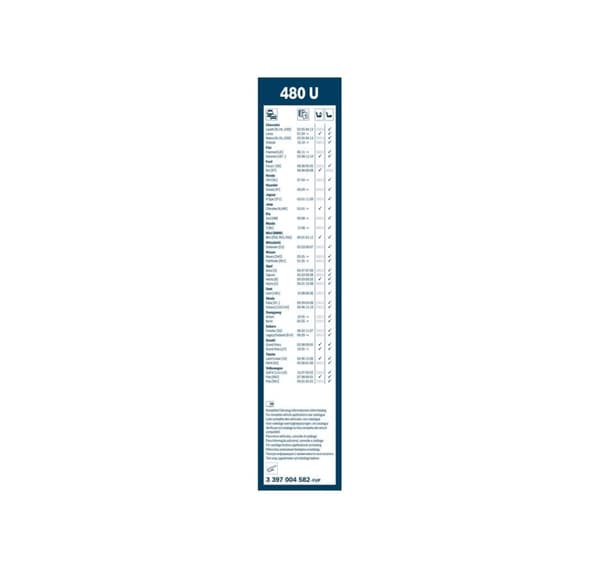 Bosch vahtimestari 480U Twin 480mm