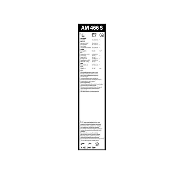 Bosch Janitors AM466S 650/380