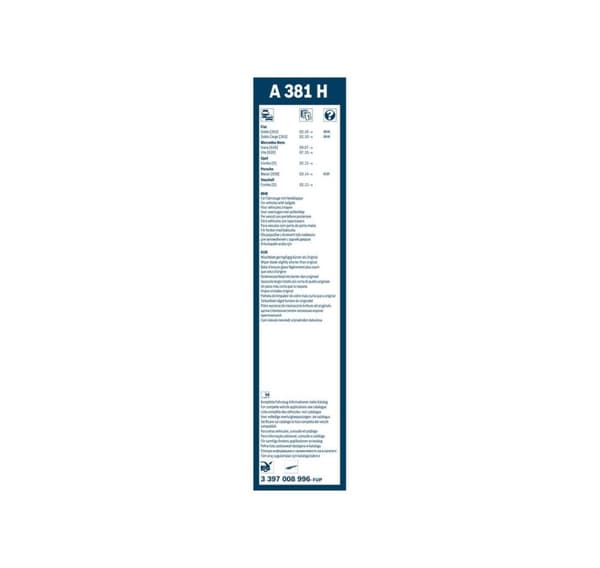 Bosch taloudenhoitaja A381H 380