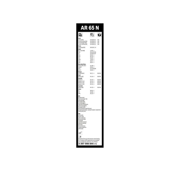 Bosch vicevært AR65N 650mm