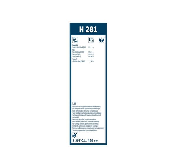 Bosch Husholderske H281 280