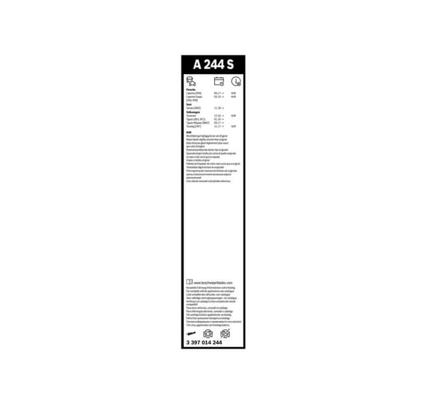 Bosch viceværter A244S 625/550