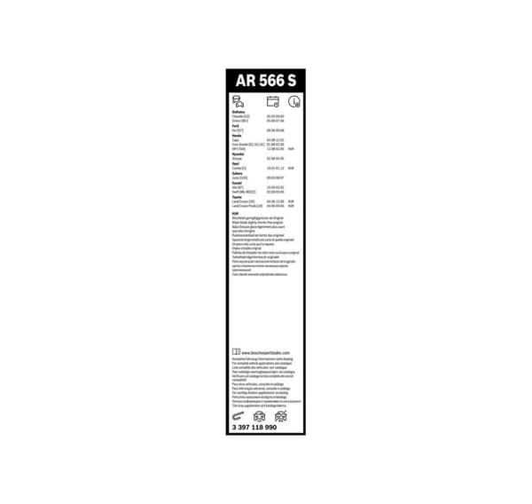 Bosch Janitors AR566S 475/425