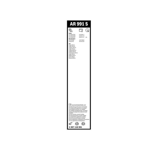 Bosch viceværter AR991S 650/575